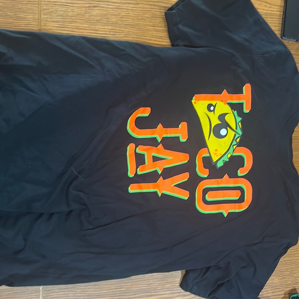Large Taco Jay Shirt.